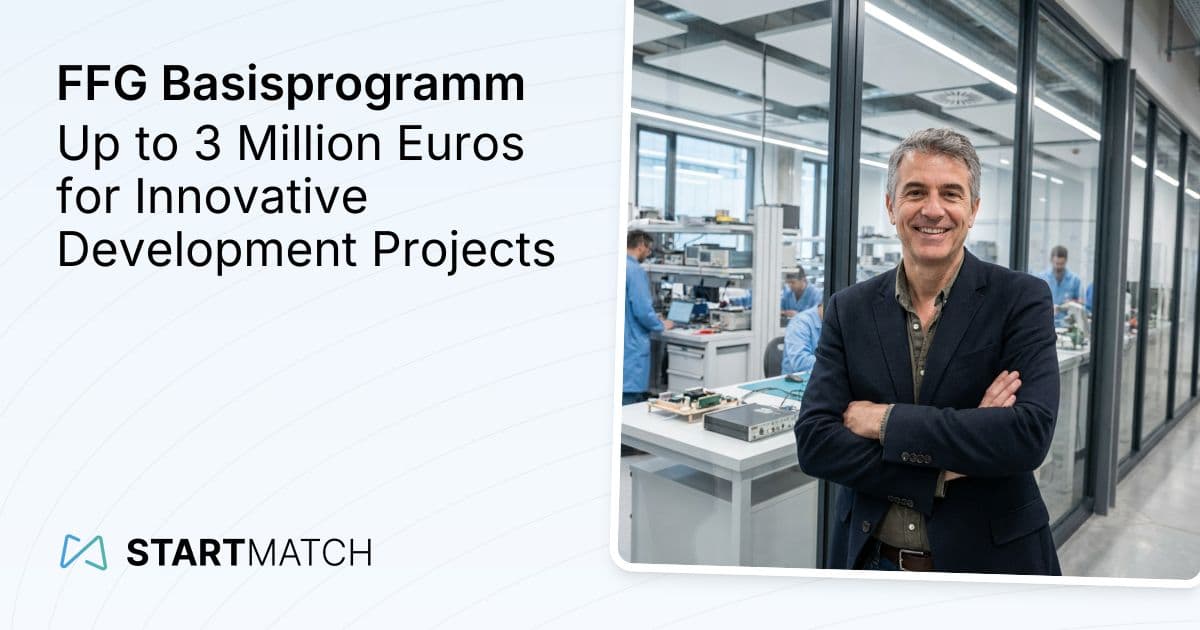 FFG Basisprogramm 2026: Up to 3 Million Euros for Innovative Development Projects
