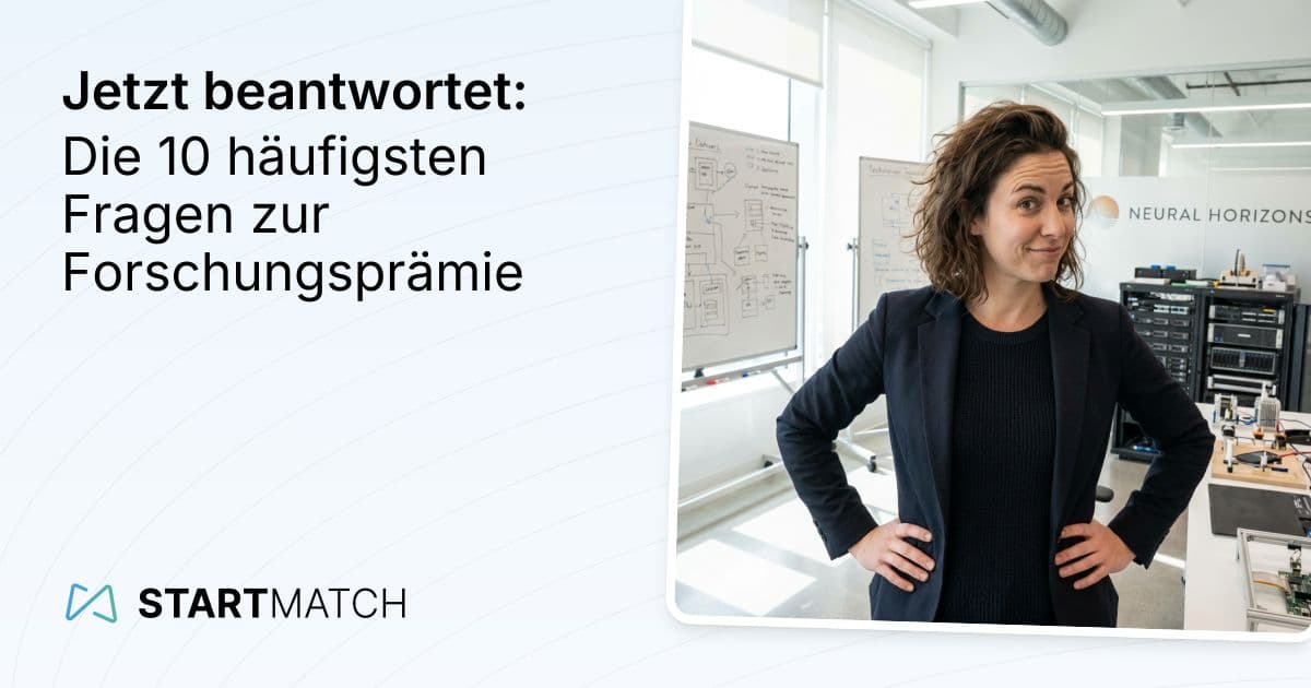 Die 10 häufigsten Fragen zur Forschungsprämie