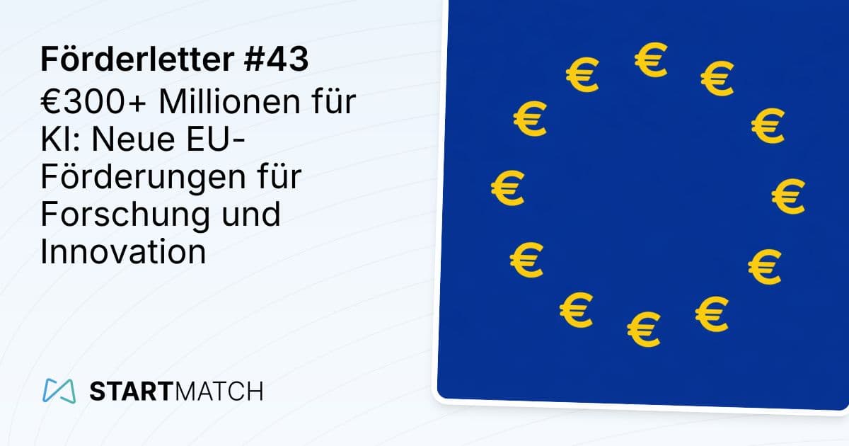 €300+ Millionen für KI: Neue EU-Förderungen für Forschung und Innovation