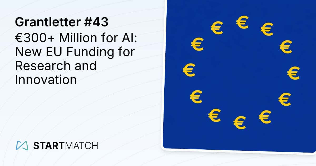 €300+ Million for AI: New EU Funding for Research and Innovation