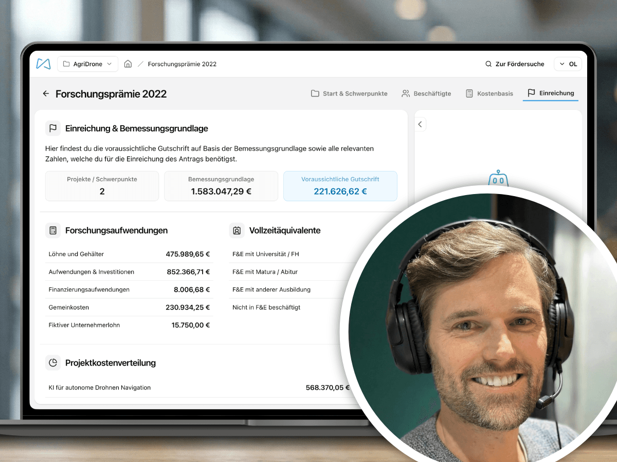 Review & Einreichung